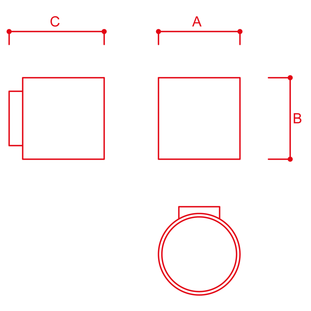 GLASS R LED